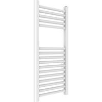 Termoarredo Idraulico 40X77cm Acciaio Bianco