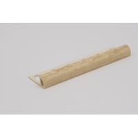 Profilo projolly marmo h 10 mm travertino scuro barra da 2,7 ml