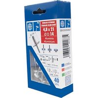 RIVET A/ LARGE AVEC 40 U. - 4,8X21 MM