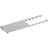 Keuco Edition 400 - Portarotolo con mensola, color argento 11573170000