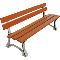 PROCITY, Banc de parc MORA, hauteur ht 746 mm, longueur 1800