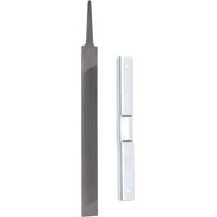 Kit d'outils durables de coupe-aiguë, fichier plat de sécurité, 2 pcs de tronçonneuse universelle, jeu de fichiers de jauge de profondeur de scie à chaîne fonctionnant pour couper le jardin en bois