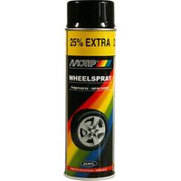 Peinture jantes noir mat, 500ml - Motip