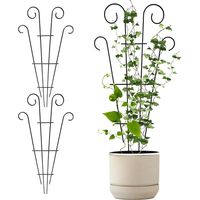 3 Pièces Treillis De Plantes Grimpantes, Treillis pour Plantes Grimpantes Extérieures, Treillis pour Plantes Grimpantes, Treillis De Plante Intérieure, Treillis De Jardin pour Plantes D'Intérieur