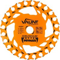 Vaunt 165mm Circular Saw Demolition Blade 20mm Bore 24 tooth Teflon Coated