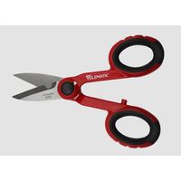 6 x PL FORBICI P/ELETTRICISTA LAME DIRITTE INOX