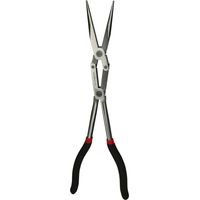 KS Tools - Pince demi-ronde à double articulation, L. 340mm - 500.7161