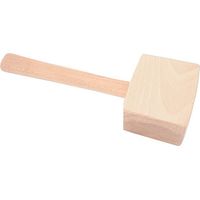 500 g quadratischer Holzhammer für Meißel