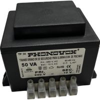 Transformateur De Piscine 50va 230/12v 50-60hz Ip-00 Bloc Tp31050 Phonovox - PHONOVOX