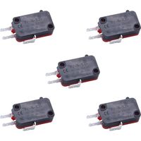 RV-16-1C25 Lot de 5 micro-interrupteurs SPDT 16 A 250 V AC