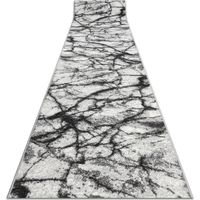 Läufer BCF MORAD Marmur Marmor grau 90 cm grey 90x790 cm