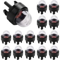 VooGenzek 15 Pièces Ampoule Amorçage D'essence, Ampoule de Carburant Pompe, Bulle D'huile de Carburateur, pour Stihl/Weed Eater/McCulloch/Ryobi Echo