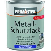 Primaster Metall-Schutzlack silbergrau hochglänzend 750 ml