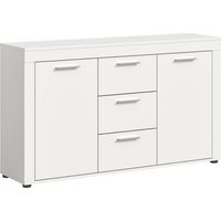 Jam Sideboard 2 Türen, 3 Schubladen weiß.