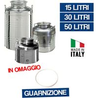 CONTENITORI INOX OLIVARI LT.15