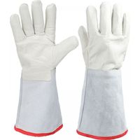 Gants de travail de protection pour travailler avec de l'azote liquide cryogénique (GNL), 40 cm