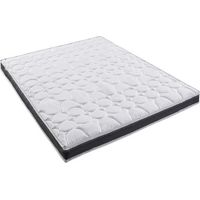 Sovramaterasso DEKO DREAM 160 x 200 cm 7 cm microfibra schiuma di poliuretano bicolore