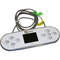 Panneau de commande TP800 Balboa – 9 boutons avec écran LCD – Résistance à l'humidité – Compatible avec Révolution BP1500 – Passion Spas