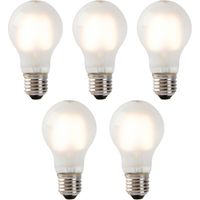 5er Set E27 LED Glühlampen Milchglas A60 2W 180 lm 2700K