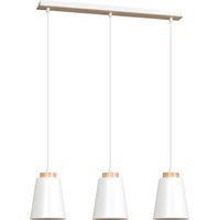 Weiße Pendelleuchte Skandinavisches Design klein Hängelampe