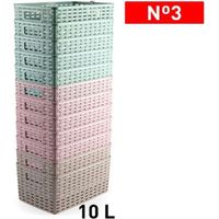 Cesta Rattan 10Lt 33X22 122221A