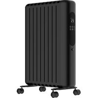 Radiateur bain d'huile 2000w noir