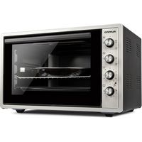 Four électrique à chaleur tournante 58 L 1800 W – Acier inoxydable noir – Pose libre – Idéal pour cuisson familiale – G3 Ferrari