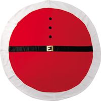 Nappe de Noël, ceinture du Père Noël, table d'hiver de Noël