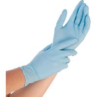 NITRILE GANTS DE CONTROL, POUDRÉS, 24 CM, BLEU, 10 X 100 PIÈCES FRANZ MENSCH 2605