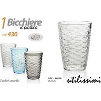 GICOS 430 ml Kunststoffbecher in bunten Farben