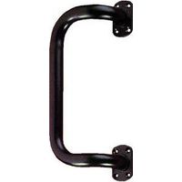 Comunello 678G Maniglione Tubolare Zancato per Portoni e Cancelli Acciaio Diametro 28 mm Lunghezza 280 mm colore Nero