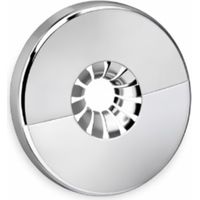 Wandrosette aus Kunststoff für Ventile und Rücklaufverschraubungen der Serien TopFar und LadyFAR 0441 Chrom