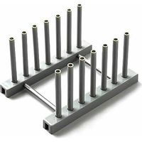 Ustensiles de cuisine Assiette Rack Assiette Rack Cuisine Rack Égouttoir (Gris)-Fei Yu
