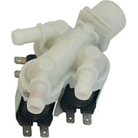 Ersatzteil - 3-Wege-Elektroventil - - BRANDT, VEDETTE, WHIRLPOOL, BLOMBERG, FAGOR, THOMSON, ELEKTRA-BREGENZ, ARISTON HOTPOINT, SAUTER, RADIOLA, LADEN, IGNIS, SANGIORGIO, DE DIETRICH, FIRSTLINE, CALIF