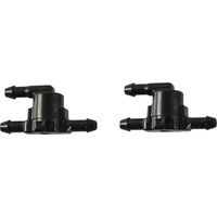 Lot de 2pcs Clapets Anti-Retour pour Tuyau de Pulvérisation de Pare-Brise, T Connecteur Pare-Brise Tuyau de Pulvérisation, 3 Voies Clapets Anti-Retour Compatible avec8532128020