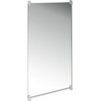 Espejo de pared SERIE 801 con soporte blanco puro
