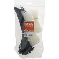 Packung mit 250 Manschetten, Durchmesser 25 bis 50 mm, Länge 100, 140 oder 180 mm CENTRALE BRICO