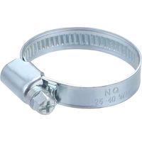 AROZ Collare in acciaio, larghezza 9 mm, serraggio diametro 25-40 mm (2 pezzi)