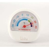 Thermomètre de congélateur pour réfrigérateur, thermomètre pour congélateur mécanique Réfrigérateur avec Cadran Large et frigo pour congélateur analogique