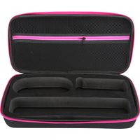 Boîte De Rangement Pour Lisseur À Cheveux - Nylon Noir - Compatible Avec Lisseur Sans Fil Dyson Corrale - 1 Pièce
