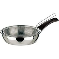 PADELLA INOX CON CESTELLO