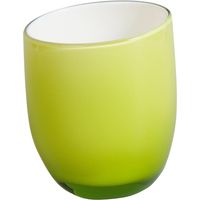Tatkraft Porta cepillos de dientes verde en acrílico duradero