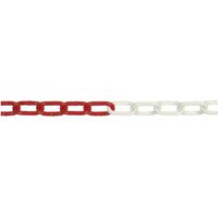 CATENA SEGNALETICA ACCIAIO BICOLORE bobina mt 30 bianco/rosso