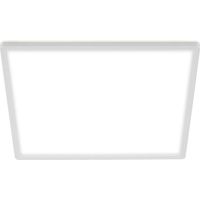 LED Panel Deckenleuchte Ultraflach Backlight Slim 29cm weiß quadratisch Briloner