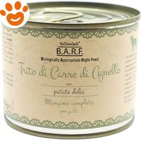 BARF Cat Menù Completo Trito di Agnello - BARF Cat Menù Completo Trito di Agnello - Lattina Da 200 Gr