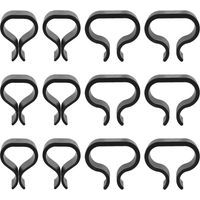 12Pcs Clips de Meubles en Rotin, Clips Antidérapants pour Meubles, Clips de Fixation pour Meuble de Jardin, Pinces de Meubles pour Meubles de Jardin, Module Extérieur, Canapé, Patio, Meubles