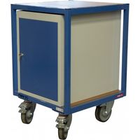 Carro de taller 1 bandeja de madera 600 x 600 mm 400 kg - FIMM - 880010597