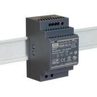 MeanWell HDR-60-24 Alimentatore ultra sottile montaggio su guida DIN Rail uscita singola 60W 24V 2.5A