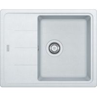 Franke Basis - Fragranit Spülbecken BFG 611-62, 62x50 cm, weiß Eis 114.0285.103