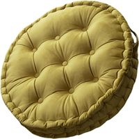 Galettes de Chaise 60cm Ronde Coussin de Chaise, Extérieures/Interieur Jardin Coussins de Sol, Office Coussin D'assis